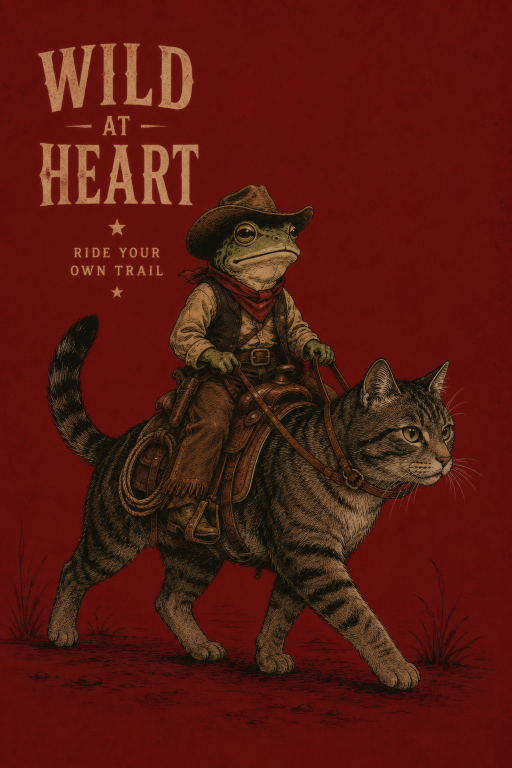 Cowboy Cat Wild Heart