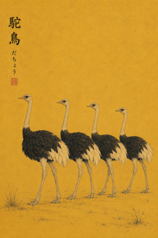 Ostrich Flock