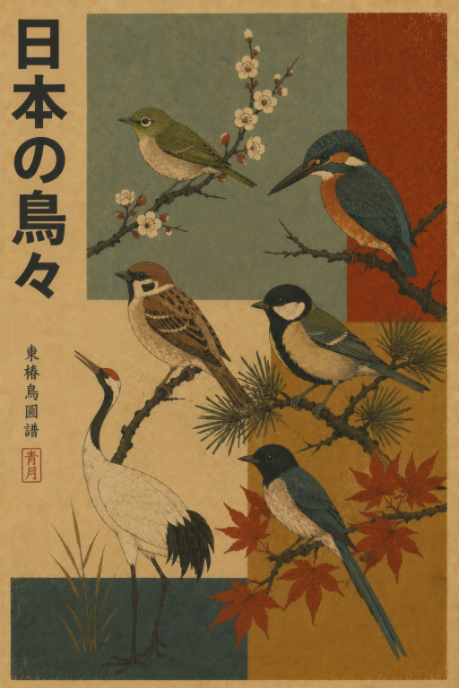 Japanese Bird Collection
