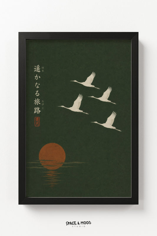 Distant Journey Cranes