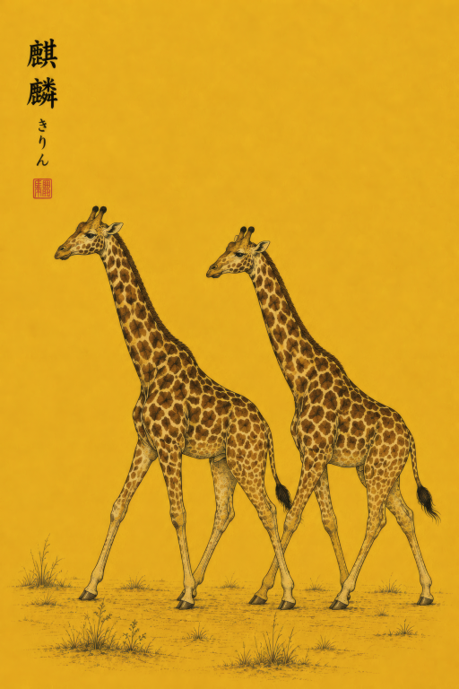 Giraffe Duo