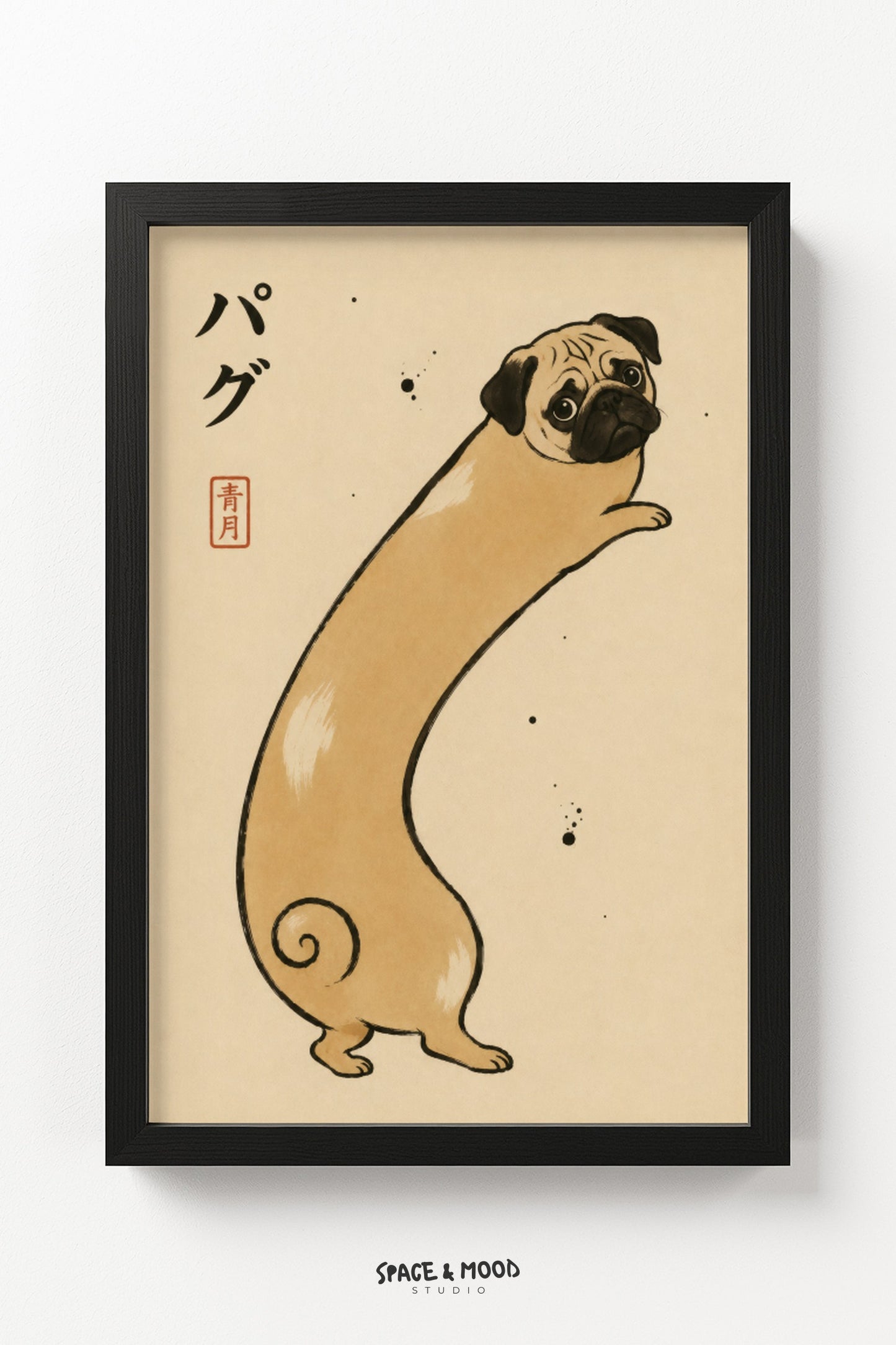 Pug Portrait