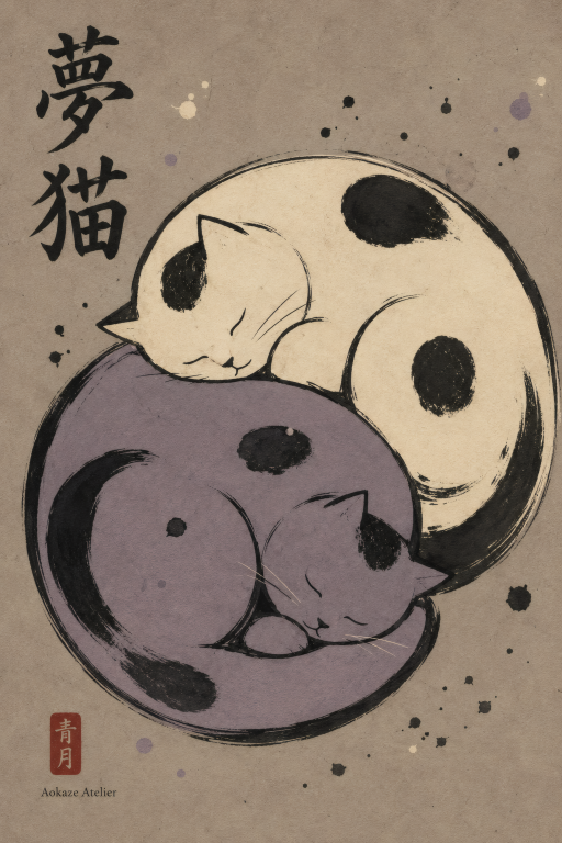Yin Yang Cats