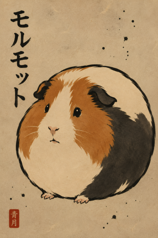 Guinea Pig Portrait