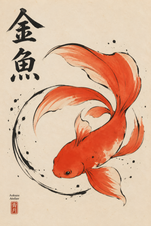 Goldfish Ink Circle