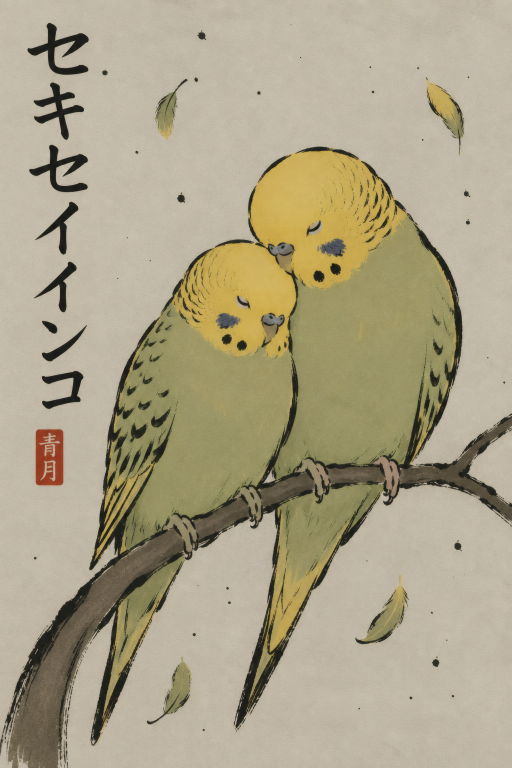 Lovebird Pair