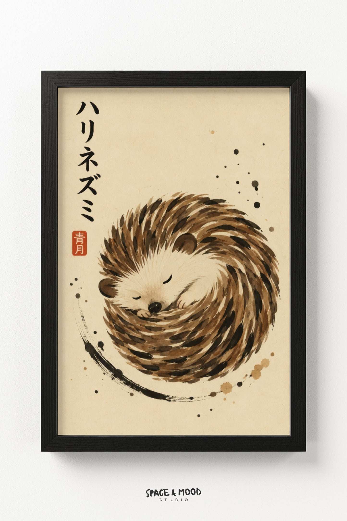 Hedgehog Curled