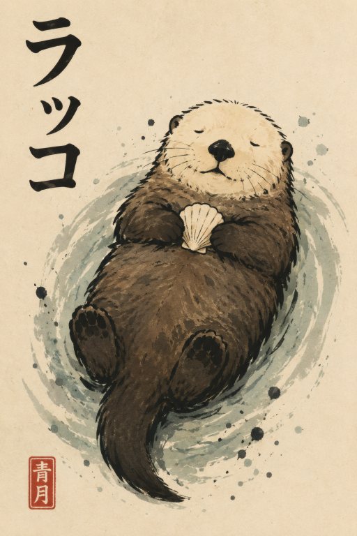 Sea Otter Ink