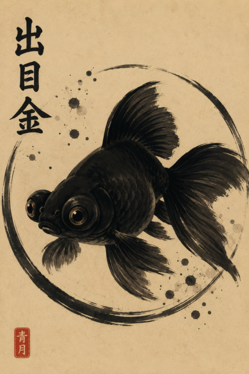 Black Telescope Goldfish