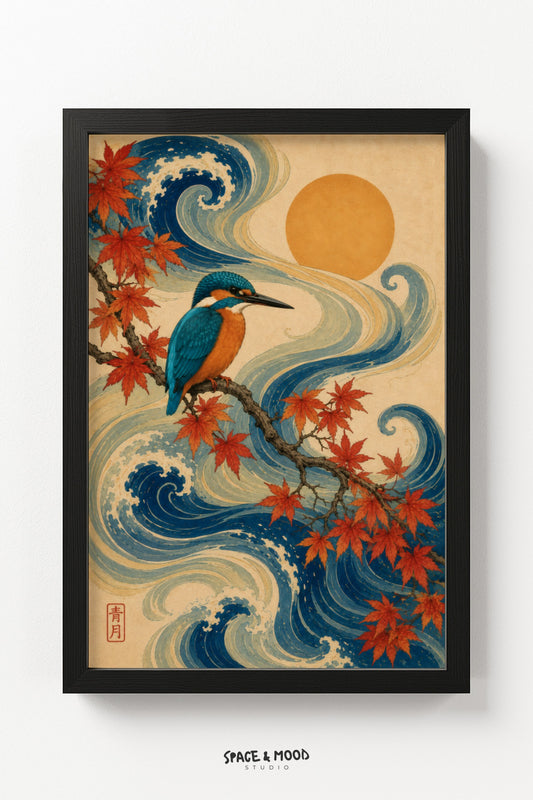 Kingfisher Maple Waves