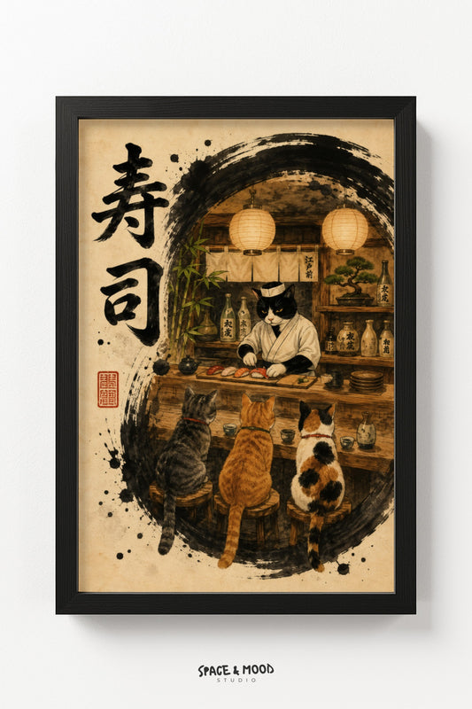 Sushi Shop Cats
