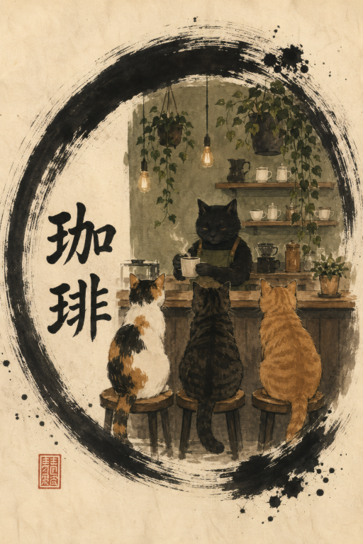 Coffee Shop Cats