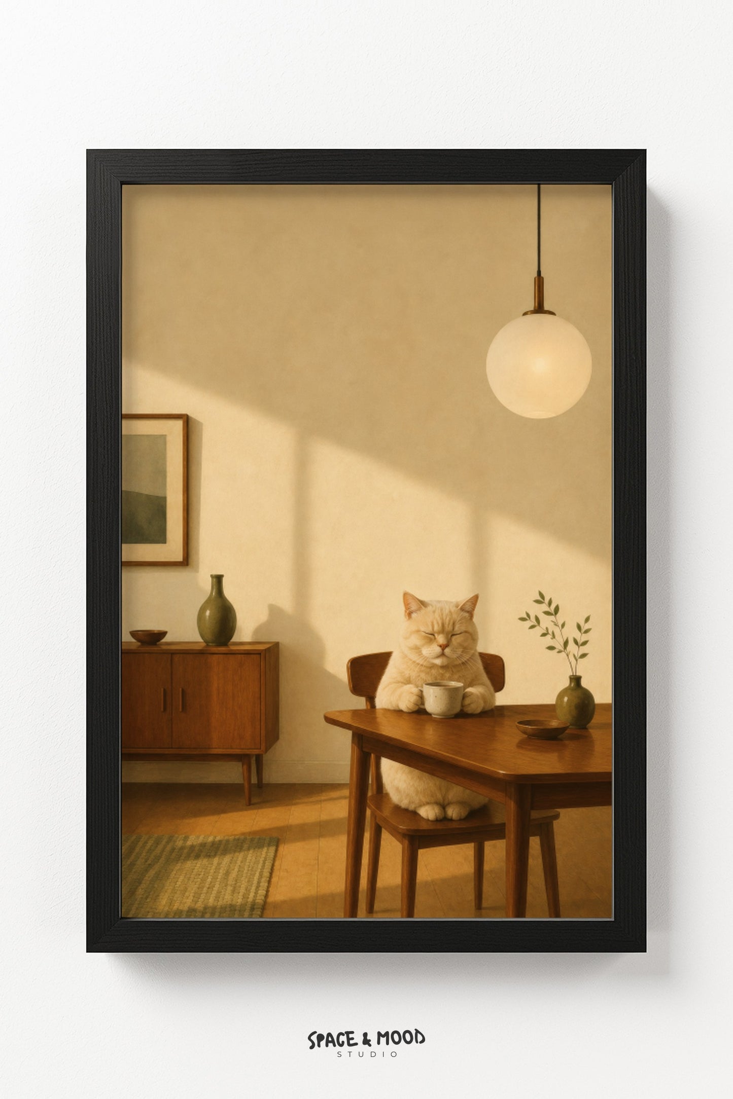 Cat Retro Dining