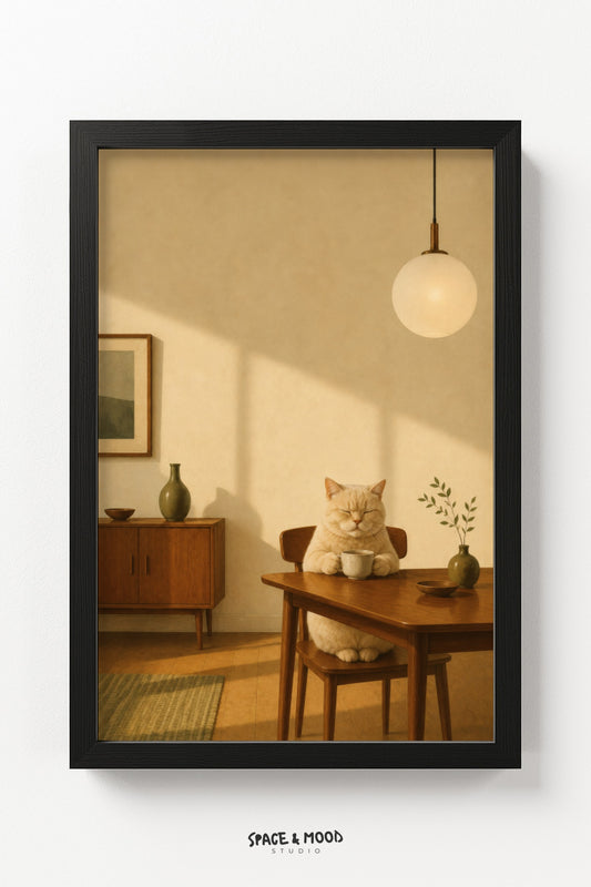 Cat Retro Dining