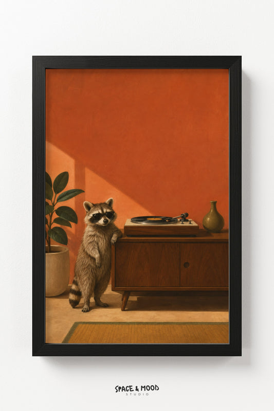 Raccoon Plant Cabinet