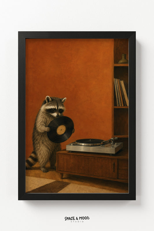 Raccoon Holding Vinyl