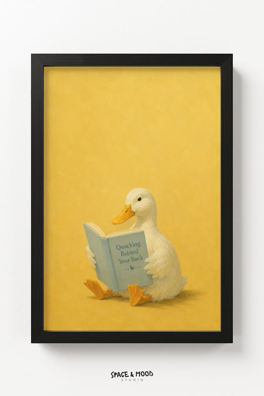 Duck Reading Book