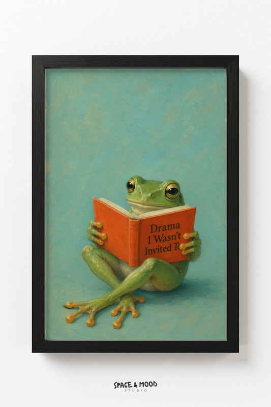Frog Reading Book