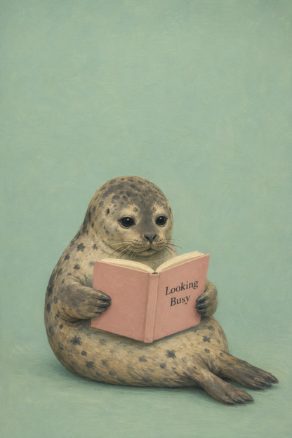 Seal Reading Book