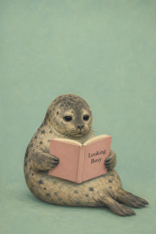 Seal Reading Book