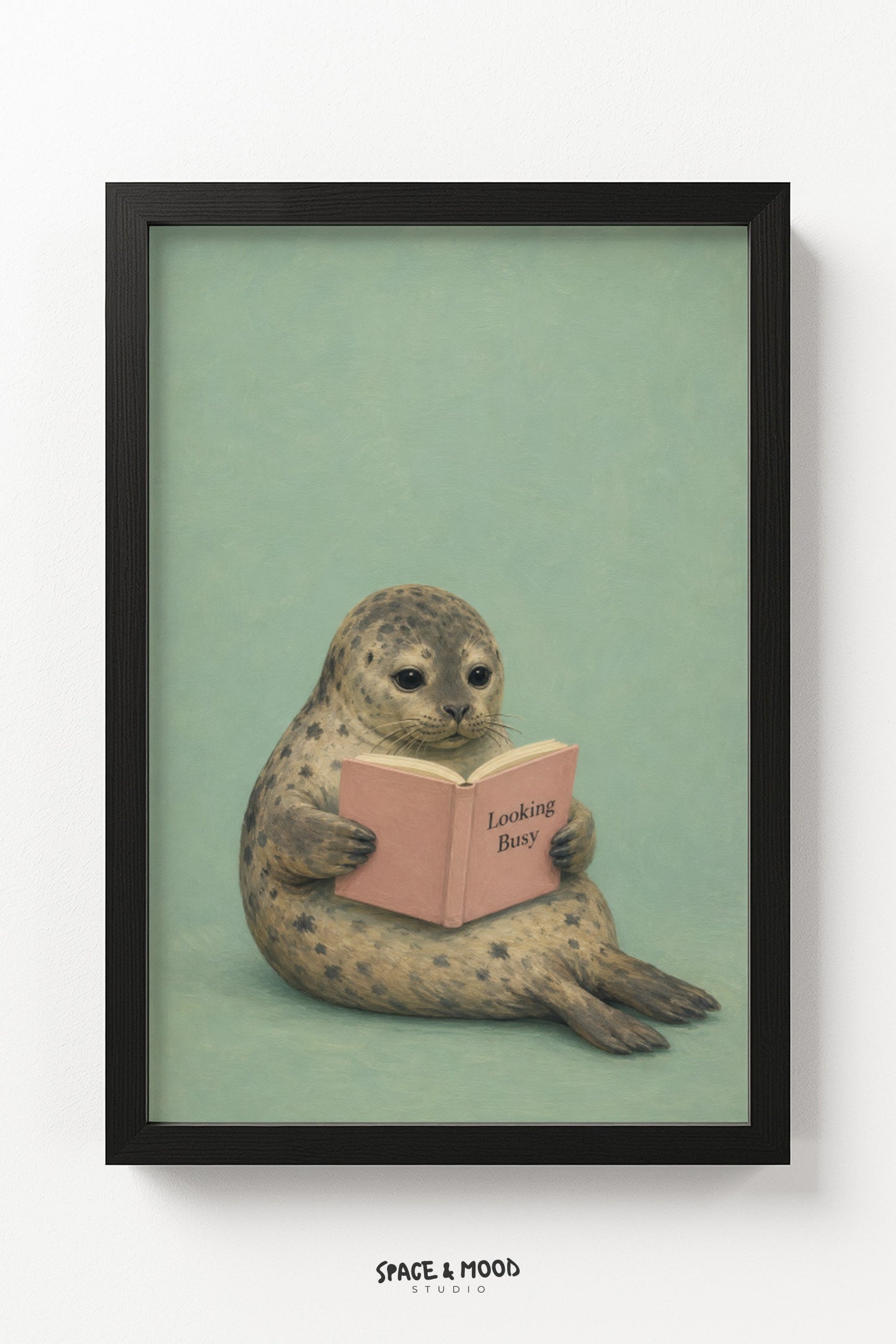 Seal Reading Book