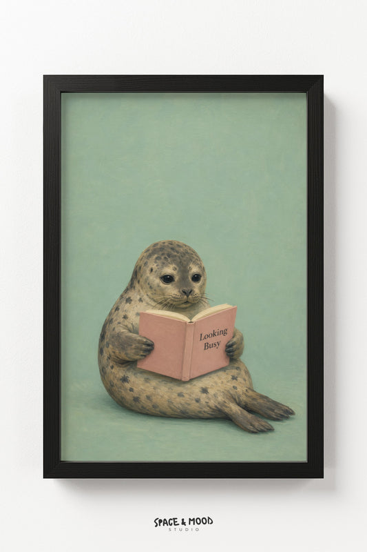 Seal Reading Book