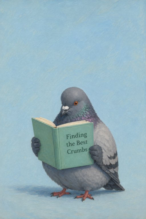 Pigeon Reading Book