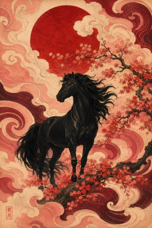 Black Horse Waves