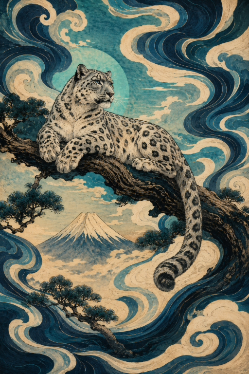 Snow Leopard Fuji