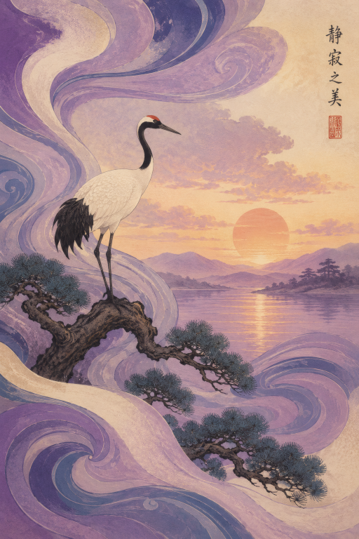 Crane Sunset Pine
