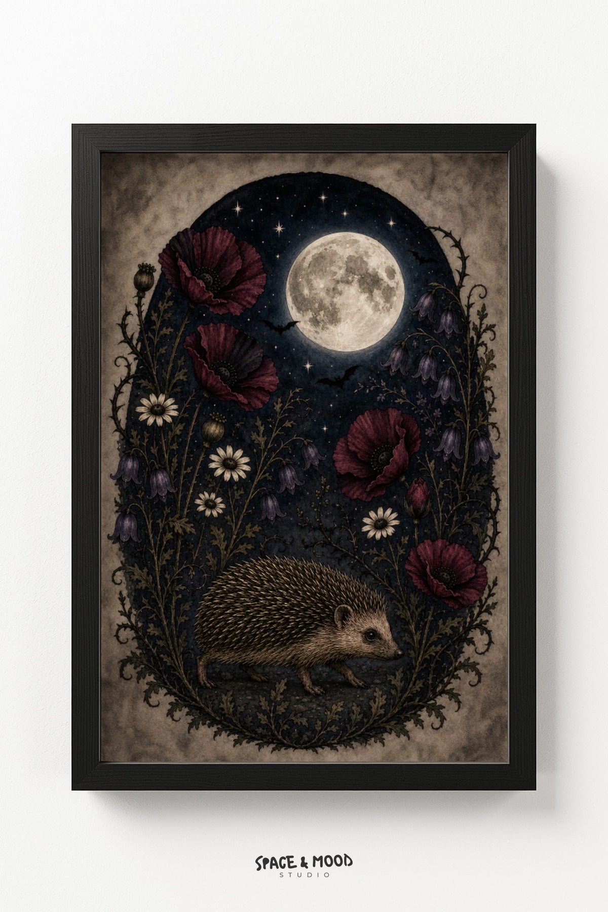 Hedgehog Poppies Grey