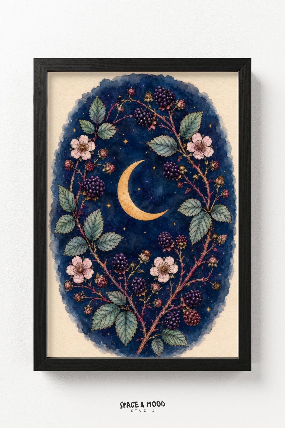 Blackberry Vine Moon