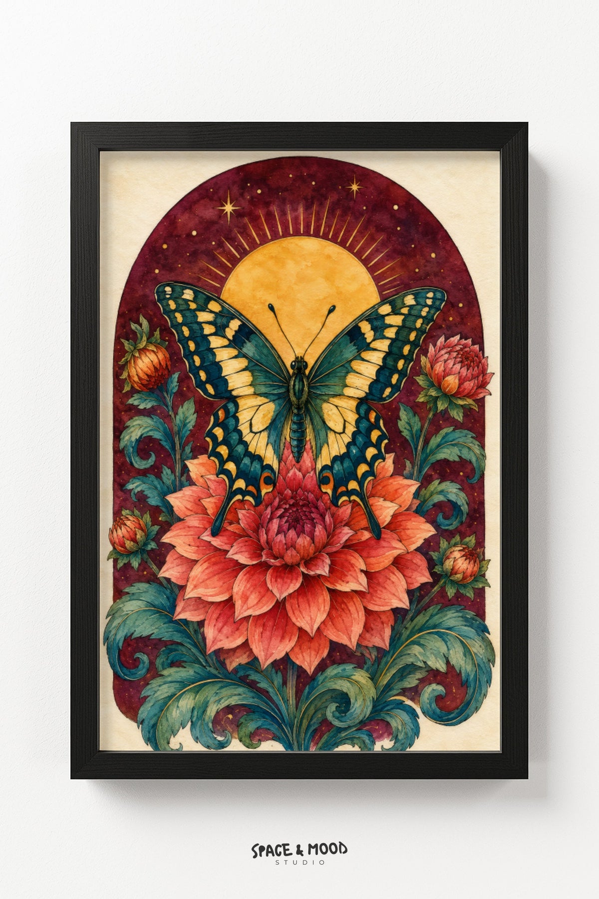 Swallowtail Peony Sun