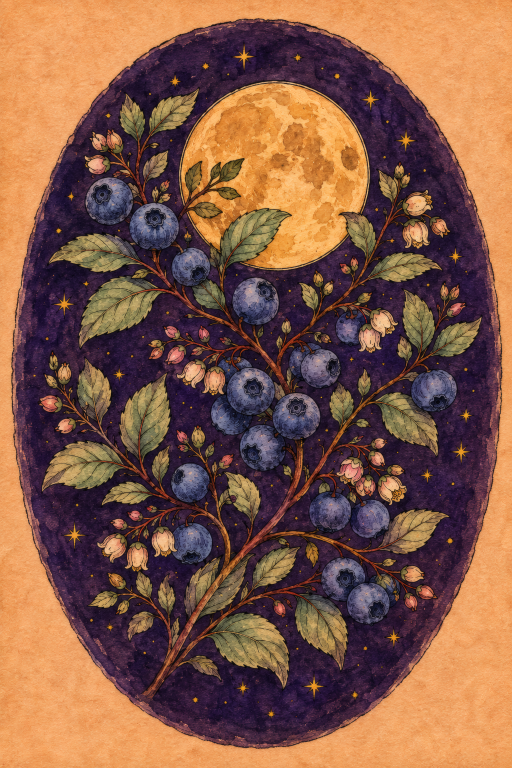 Blueberry Vine Moon