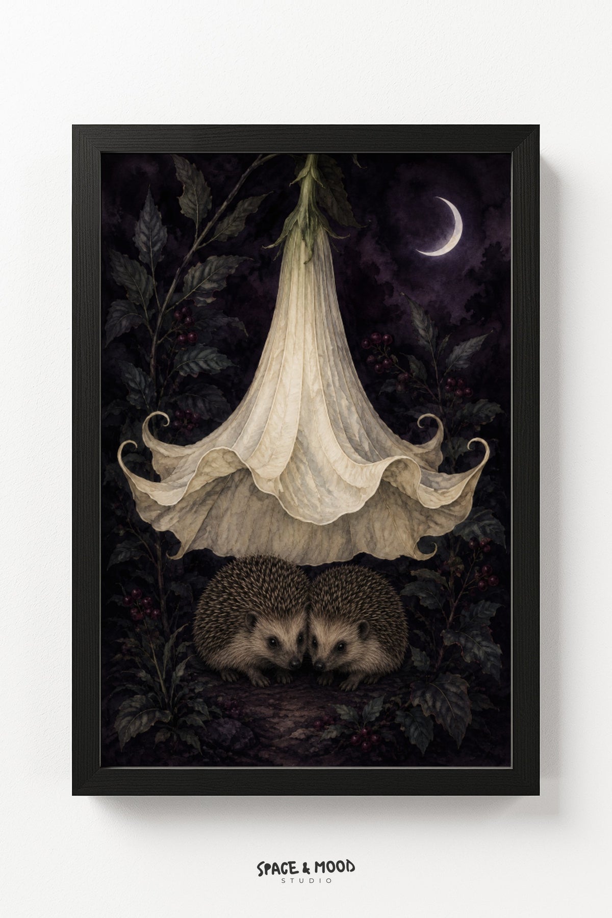 Hedgehogs Trumpet Flower