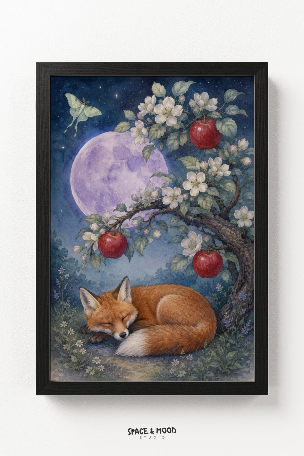 Fox Apple Blossom Moon