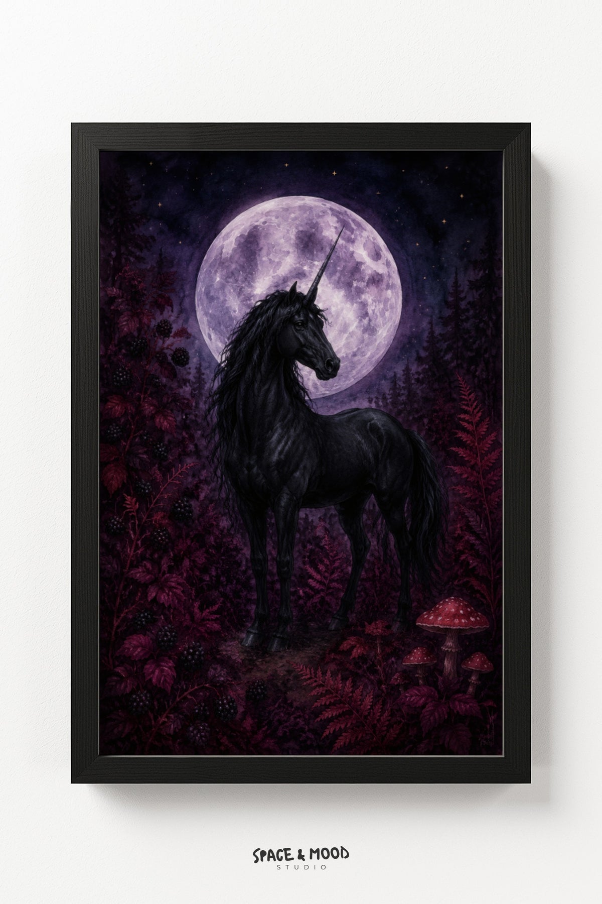 Black Unicorn Moon