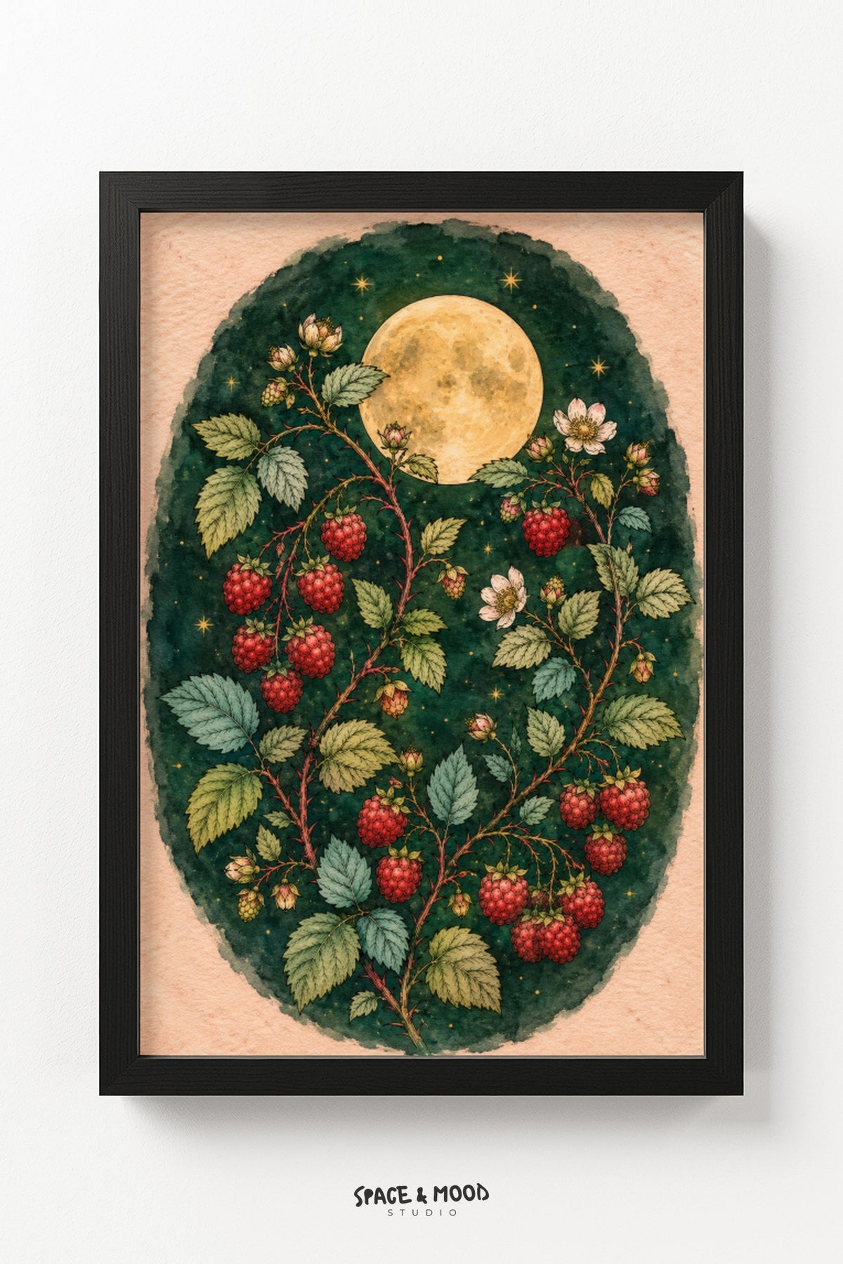 Strawberry Vine Moon Green