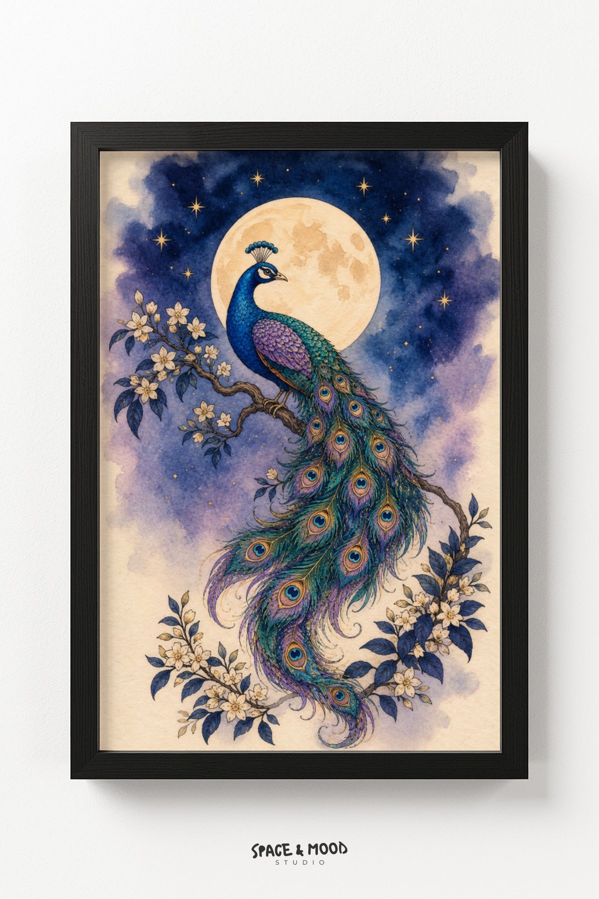 Peacock Blossom Moon