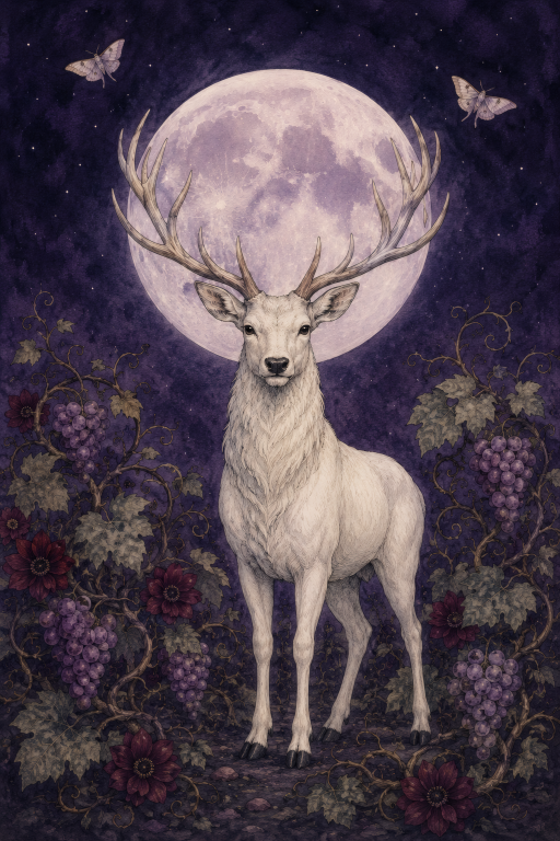 White Stag Grapevine Moon II