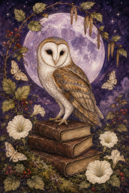 Barn Owl Books Moon