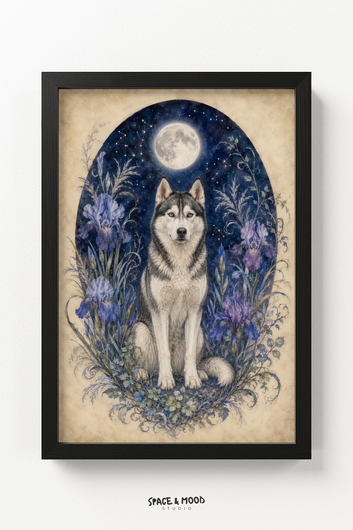 Husky Wildflower Moon