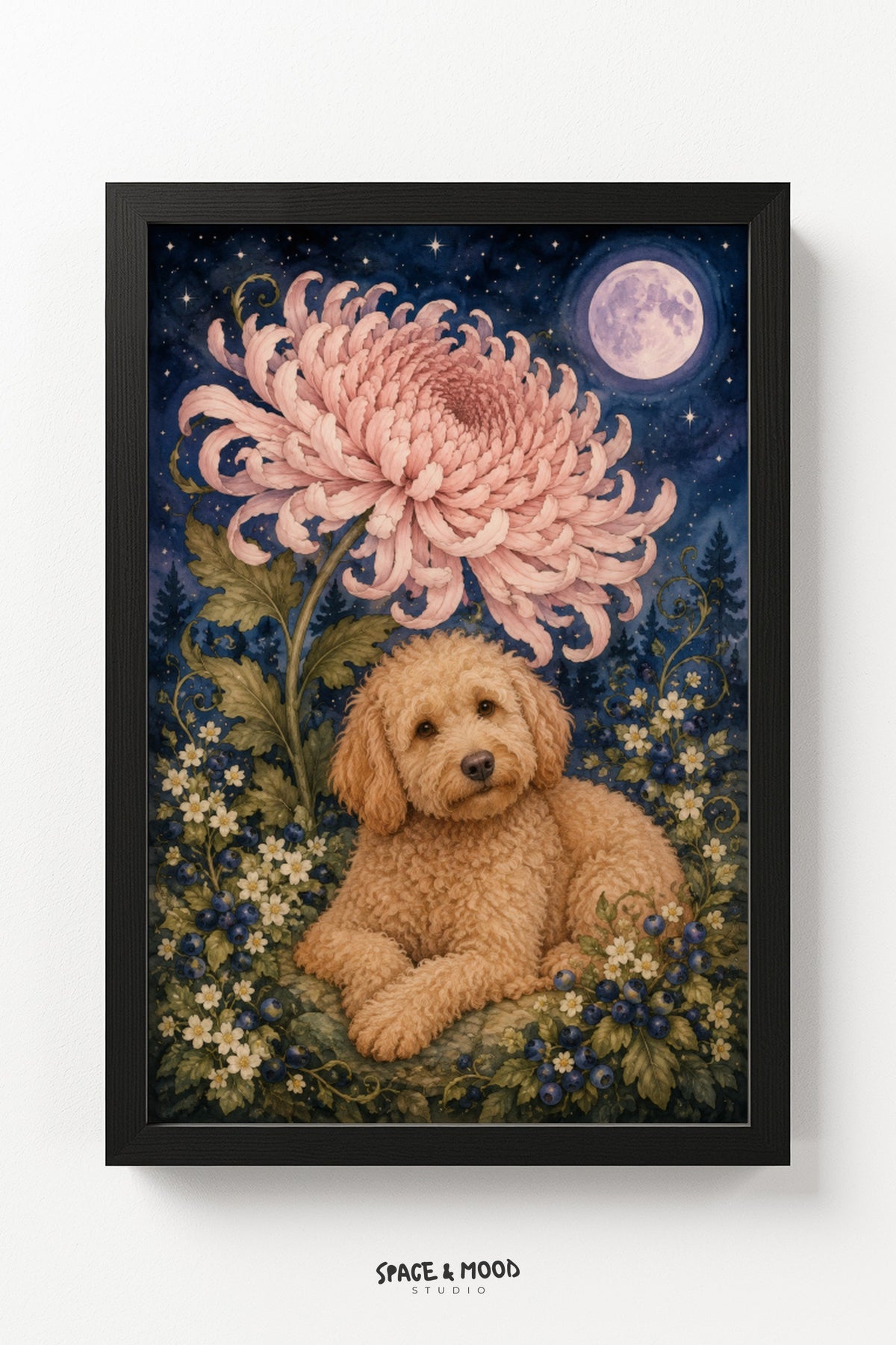 Goldendoodle Mum Moon