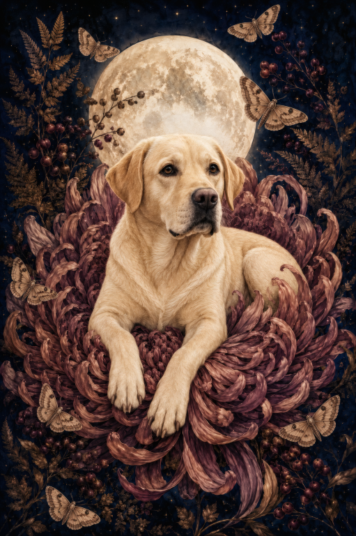 Labrador Chrysanthemum Moon