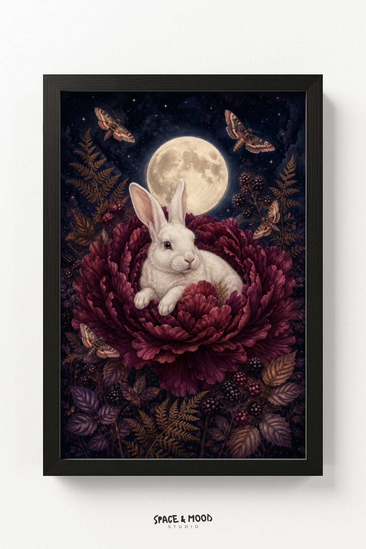 White Rabbit Red Peony