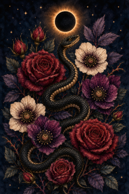 Snake Roses Eclipse