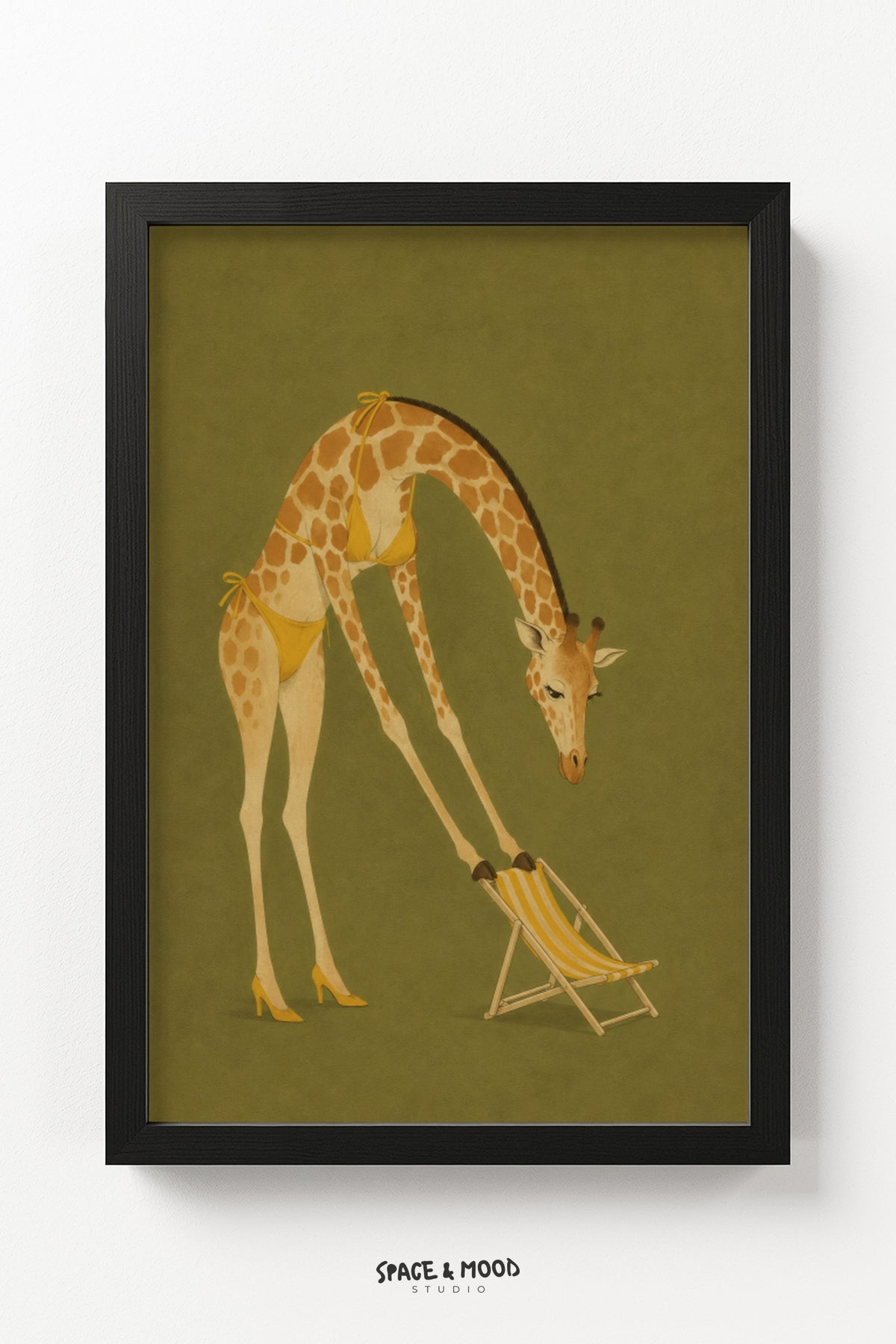 Giraffe Salon Chair