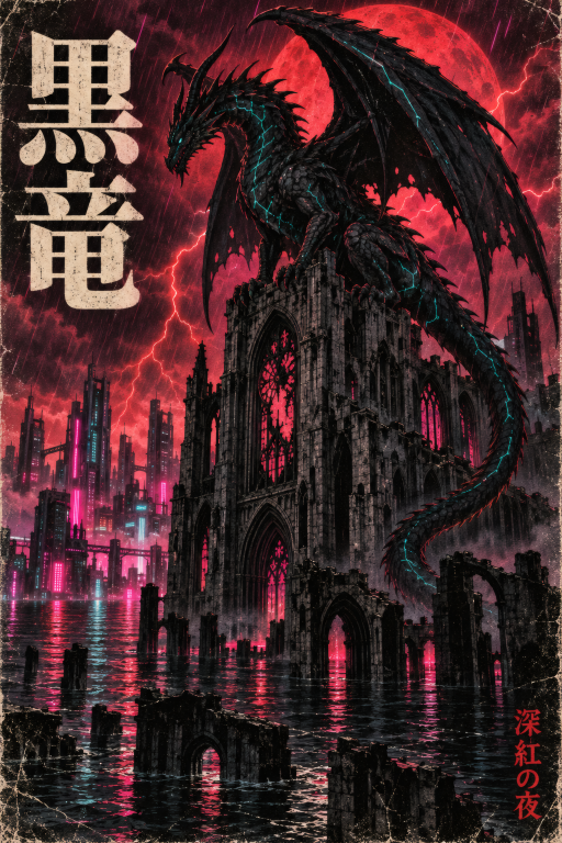 Black Dragon Cyberpunk City