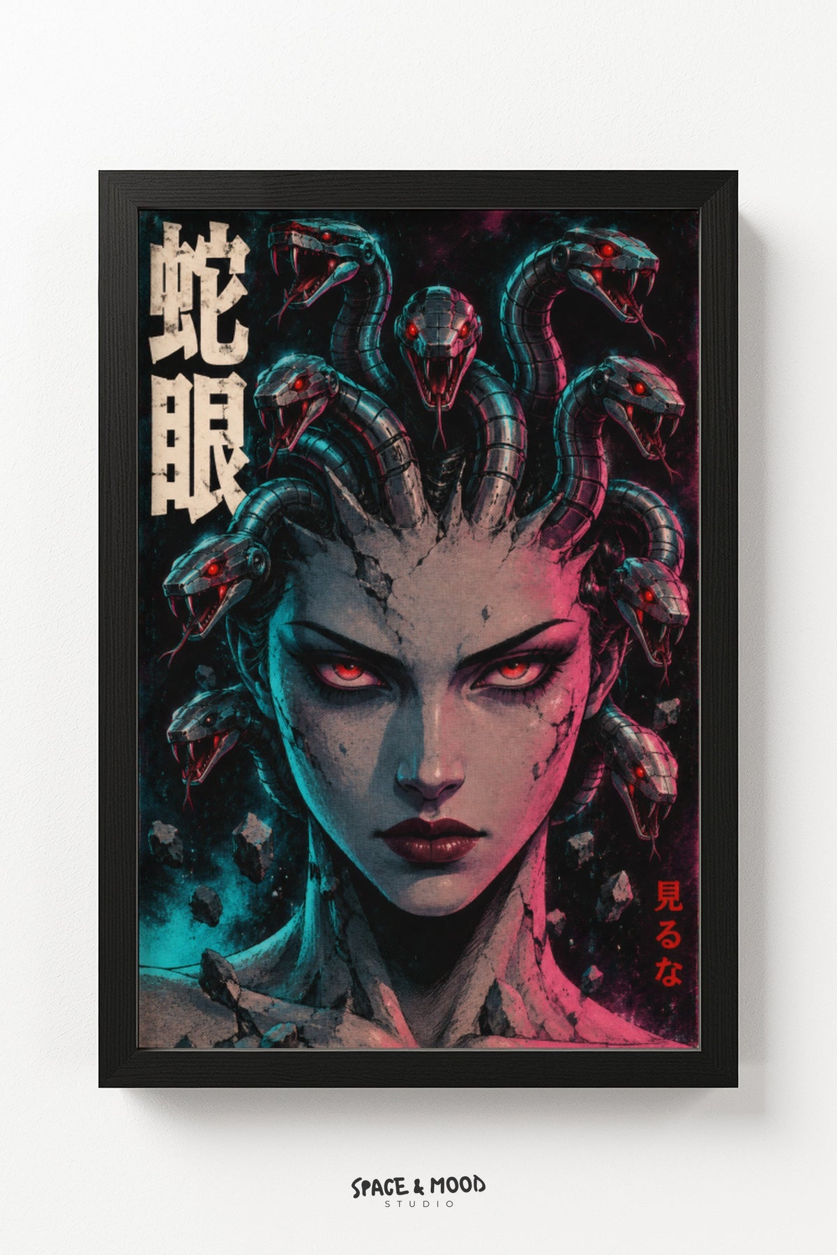 Snake Eyes Woman Cyberpunk