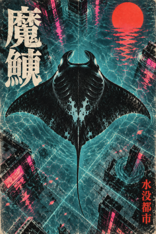 Manta Ray Cyberpunk City